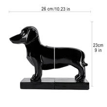 Load image into Gallery viewer, image of sausage dog bookend size