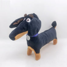 Load image into Gallery viewer, Image of a super cute Weiner dog plush stuffed animal on white background
