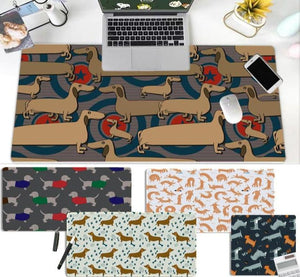 Image of dachshund mousepads in four most adorable Dachshund designs