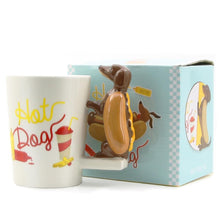 Load image into Gallery viewer, Image of dachshund travel mug