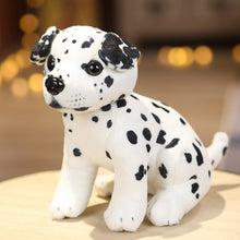 Load image into Gallery viewer, image of an adorable dalmatian stuffed animal plush toy standing on the table - sitting
