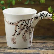 Load image into Gallery viewer, Dalmatian Love 3D Ceramic CupMug