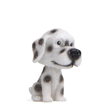 Dalmatian Love Miniature Car BobbleheadCarDalmatian