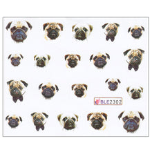Load image into Gallery viewer, Dalmatian Love Nail Art Stickers-Accessories-Accessories, Dalmatian, Dogs, Nail Art-Pug-9