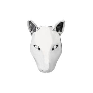 Dalmatian Love Silver PendantDog Themed JewelleryBull Terrier - Smooth Face