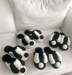Dalmatian Love Warm Indoor Slippers-Footwear-Dalmatian, Dogs, Footwear, Slippers-10