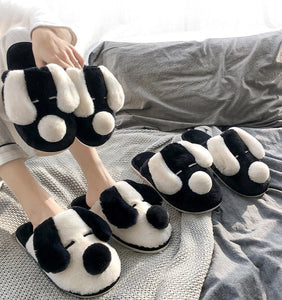 Dalmatian Love Warm Indoor Slippers-Footwear-Dalmatian, Dogs, Footwear, Slippers-11