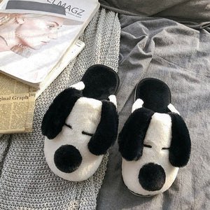 Dalmatian Love Warm Indoor Slippers-Footwear-Dalmatian, Dogs, Footwear, Slippers-8