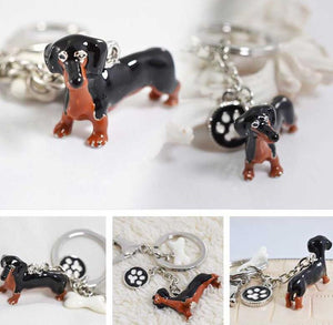 Doberman Love 3D Metal Keychain-Key Chain-Accessories, Doberman, Dogs, Keychain-12