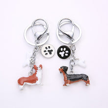 Load image into Gallery viewer, Doberman Love 3D Metal Keychain-Key Chain-Accessories, Doberman, Dogs, Keychain-13