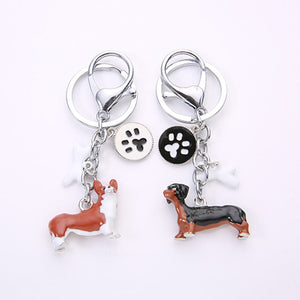 Doberman Love 3D Metal Keychain-Key Chain-Accessories, Doberman, Dogs, Keychain-13