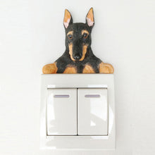 Load image into Gallery viewer, Doberman Love 3D Wall Sticker-Home Decor-Doberman, Dogs, Home Decor, Wall Sticker-Doberman-1