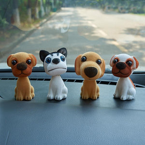 Doggo Love Bobbleheads for CarCar Accessories