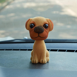 Doggo Love Bobbleheads for CarCar AccessoriesPug - Fawn