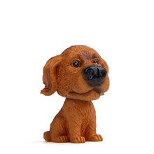 Load image into Gallery viewer, Doggo Love Miniature Car BobbleheadsCarLabrador - Chocholate