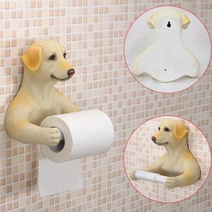 Doggo Love Toilet Roll Holders Home Decor - Labrador 