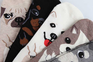 Doggo Love Womens Cotton SocksSocks