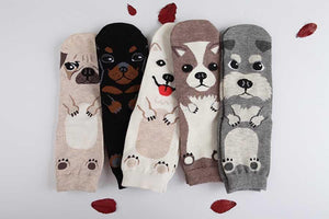 Doggo Love Womens Cotton SocksSocks