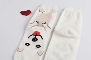 Doggo Love Womens Cotton SocksSocks