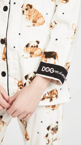 Doggo Mama Love Women's Cotton Pajamas-Apparel-Apparel, Chihuahua, Dachshund, Dogs, English Bulldog, French Bulldog, Jack Russell Terrier, Pajamas, Pug, Rottweiler, Siberian Husky-18