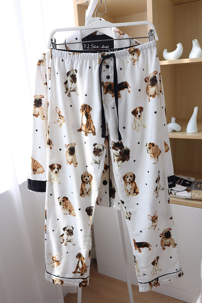 Doggie Downtime Long Pj Pants – Cotn Collection