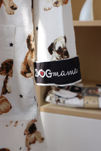 Doggo Mama Love Women's Cotton Pajamas-Apparel-Apparel, Chihuahua, Dachshund, Dogs, English Bulldog, French Bulldog, Jack Russell Terrier, Pajamas, Pug, Rottweiler, Siberian Husky-9