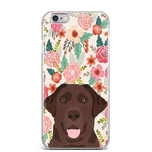 Doggos in Bloom iPhone Cases - Series 2Cell Phone AccessoriesLabradorFor iPhone X