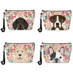 Doggos in Bloom Make Up BagAccessories
