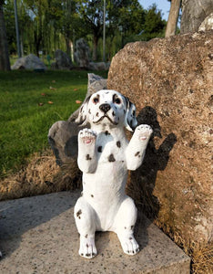 Double Wave Dalmatian Garden Statue-Home Decor-Dalmatian, Dogs, Home Decor, Statue-1