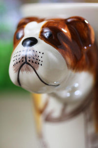 English Bulldog Love 3D Ceramic CupMug