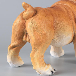 English Bulldog Love Large Resin Statue-Home Decor-Dogs, English Bulldog, Home Decor, Statue-5