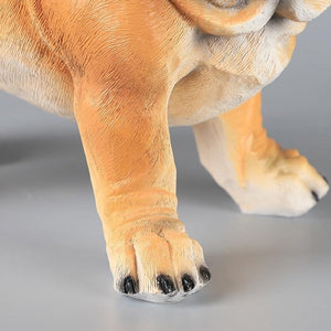 English Bulldog Love Large Resin Statue-Home Decor-Dogs, English Bulldog, Home Decor, Statue-6