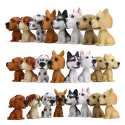 English Bulldog Love Miniature Car BobbleheadCar