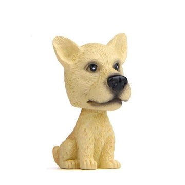 English Bulldog Love Miniature Car BobbleheadCarGreat Dane - Fawn