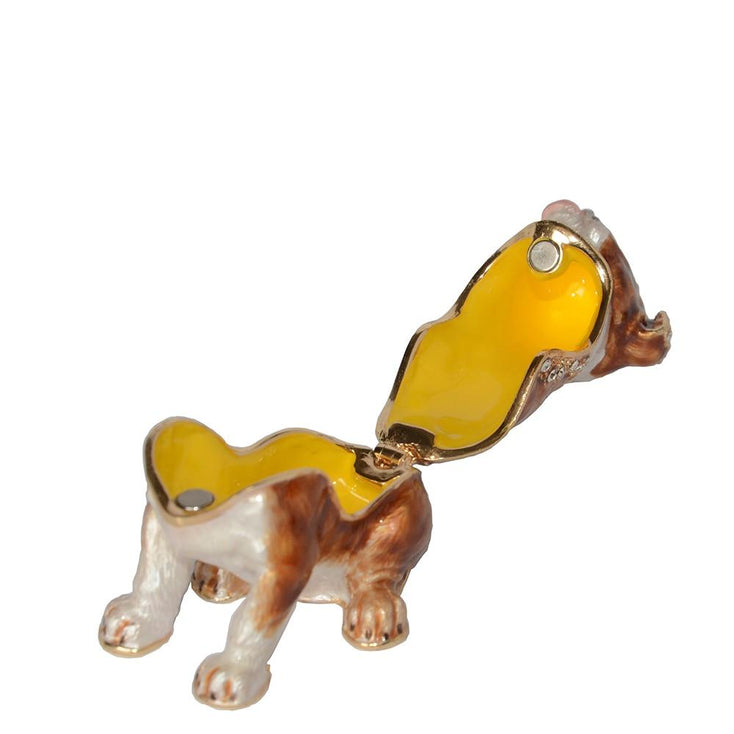 English Bulldog Love Small Jewellery Box FigurineHome Decor