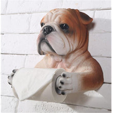 Load image into Gallery viewer, English Bulldog Love Toilet Roll HolderHome Decor