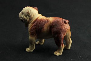 English Bulldog Small Lifelike FigurineHome Decor