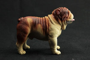 English Bulldog Small Lifelike FigurineHome Decor