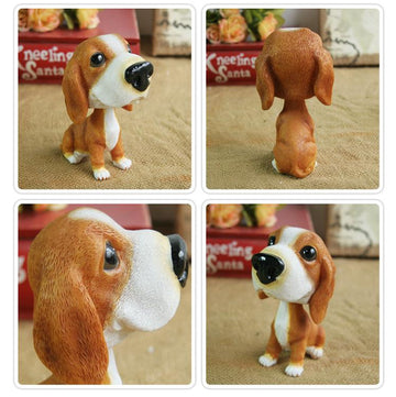 Extra Large Pug BobbleheadCar AccessoriesBasset Hound