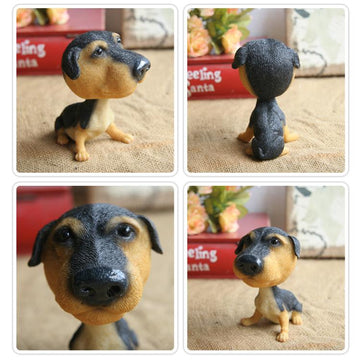 Extra Large Pug BobbleheadCar AccessoriesRottweiler