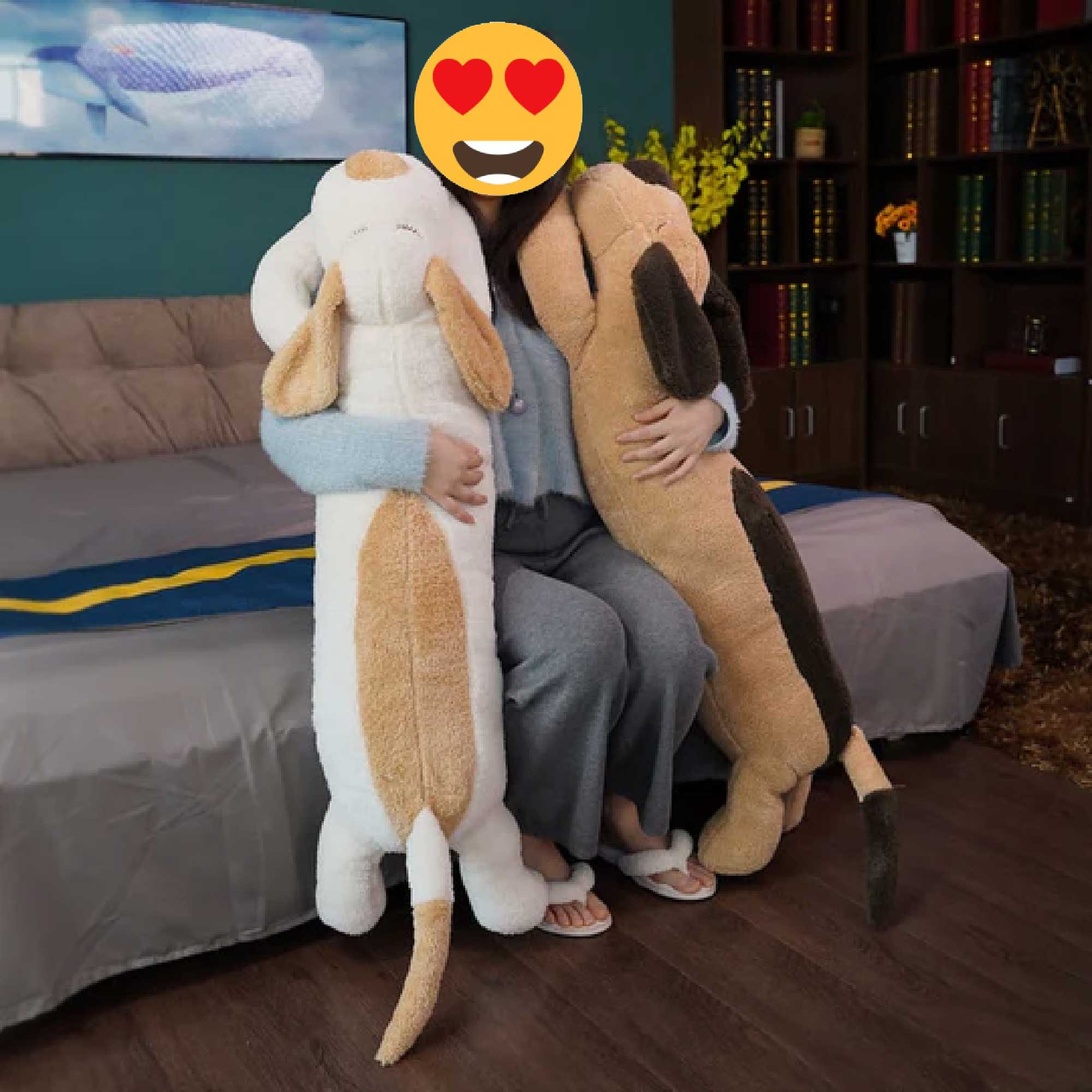 Extra Long Giant Dachshund Plush Pillow The Perfect Companion for Da