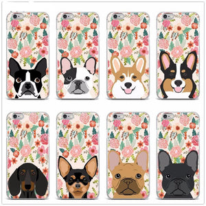 Fawn / Red Corgi in Bloom iPhone CaseCell Phone Accessories