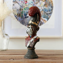 Load image into Gallery viewer, Field Marshal Bulldog Home DecorationHome DecorCurved Red Shako