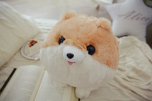 image of a shiba inu stuffed animal plush toy pillow
