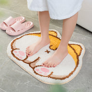 Fluffy Corgi Butt Bathroom Rug-Home Decor-Bathroom Decor, Corgi, Dogs, Home Decor, Rugs-2