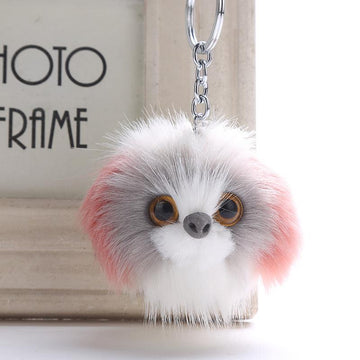 Fluffy Shih Tzu Love Keychains Accessories Onnuto Gray And Peach 509754 360x