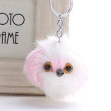 Load image into Gallery viewer, Fluffy Shih Tzu Love KeychainsAccessoriesWhite and Pink