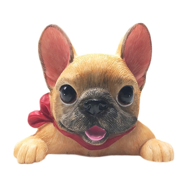 French Bulldog 3D Wall Stickers-Home Decor-Dogs, French Bulldog, Home Decor, Wall Sticker-Brown / Tan-3
