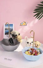 Load image into Gallery viewer, French Bulldog and Labrador Upside Down Umbrella Tabletop Organiser-Home Decor-Dogs, French Bulldog, Home Decor, Labrador, Statue-13