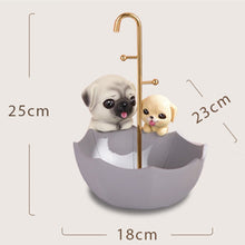 Load image into Gallery viewer, French Bulldog and Labrador Upside Down Umbrella Tabletop Organiser-Home Decor-Dogs, French Bulldog, Home Decor, Labrador, Statue-7